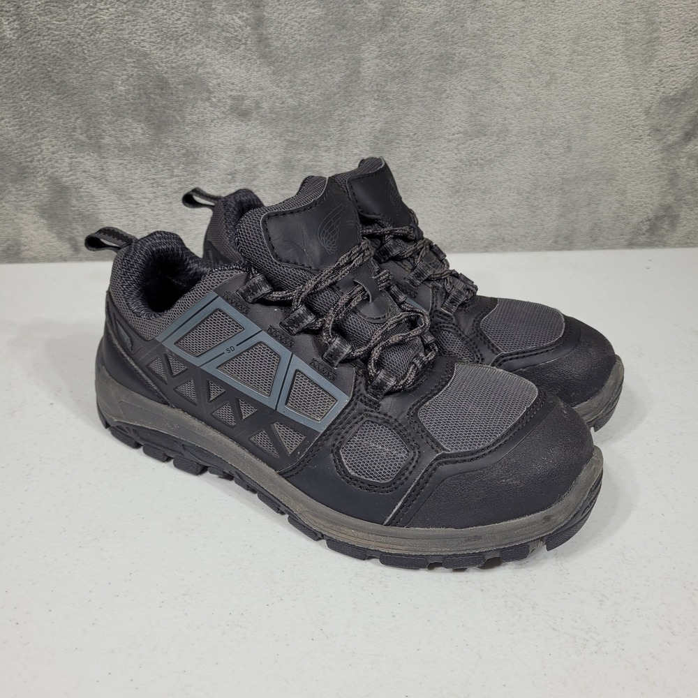 Red Wing Shoes Work Sneakers Mens 8.5 D Black 6800 Safety Toe ASTM 2413-11